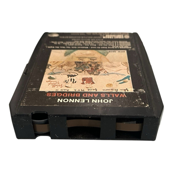 John Lennon Walls And Bridges 8 Track Tape Cartridge 8XW 3416 1974 Beatles - Picture 5 of 7